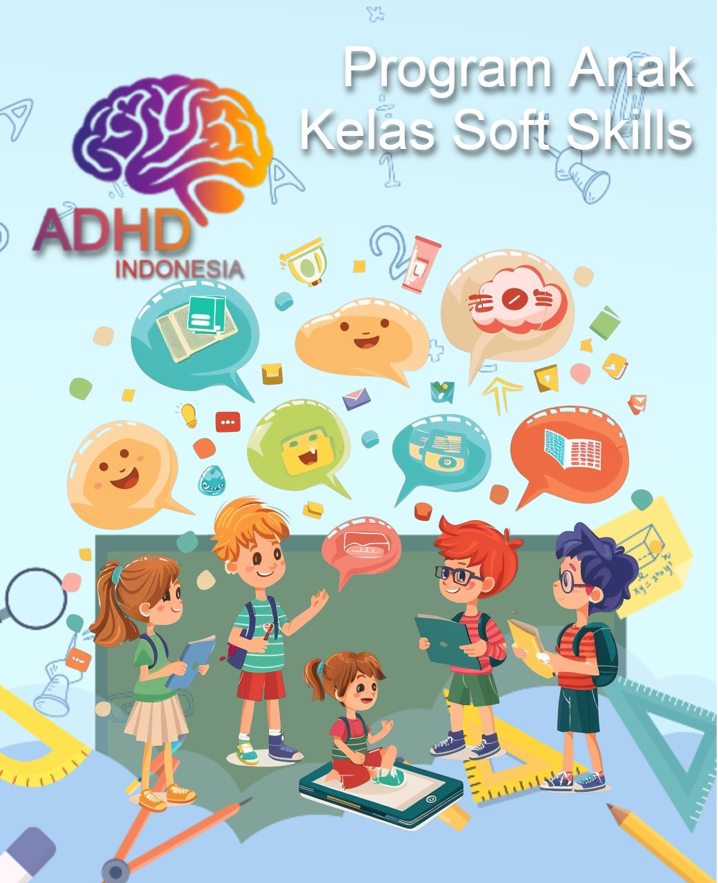 Program ADHD Indonesia Kabupaten Aceh Tenggara Kelas Soft Skills Anak ADHD
