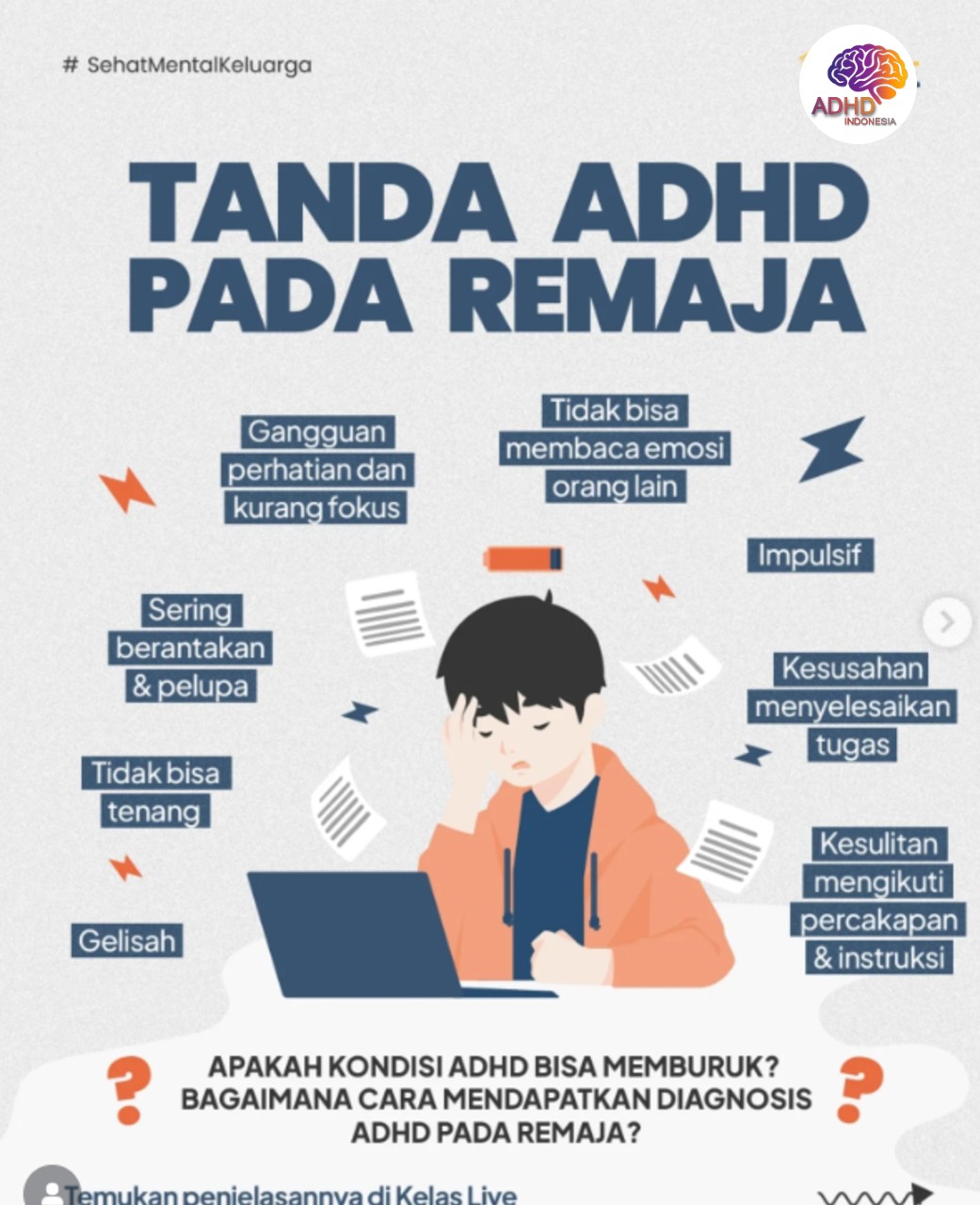 Screening ADHD Non-Diagnostik: Edukasi Awal bagi Orang Tua di Kabupaten Aceh Tenggara